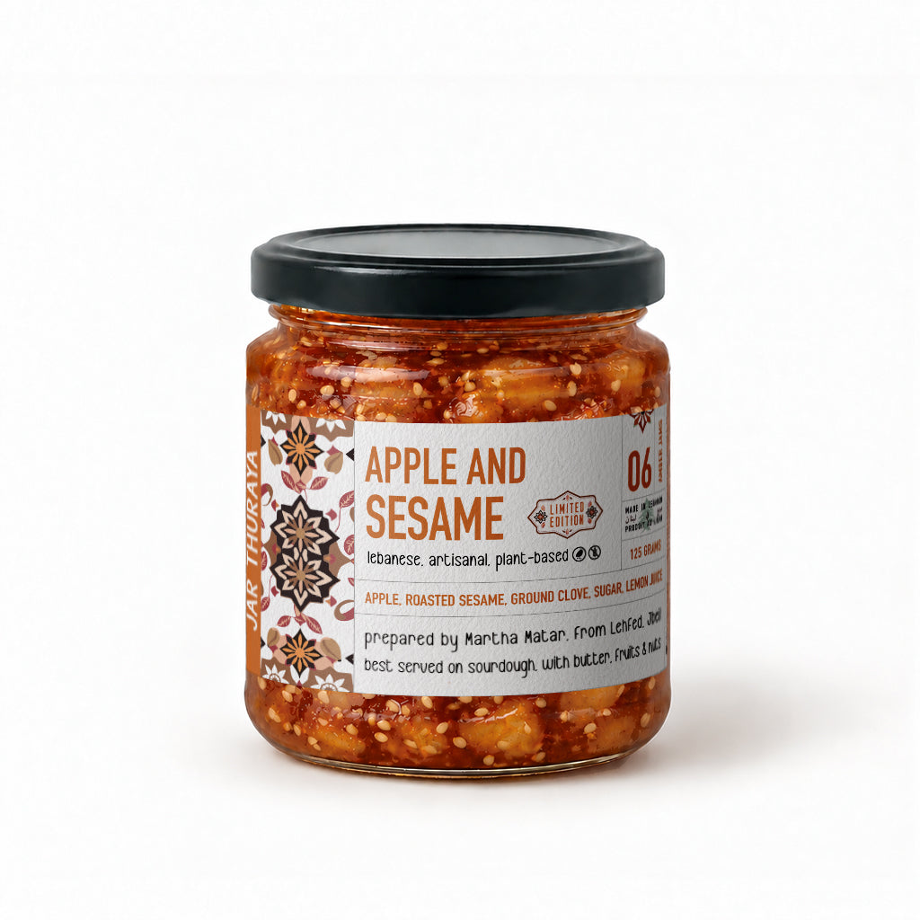 Apple and Sesame Jam