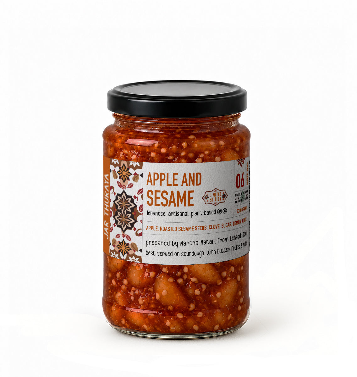 Apple and Sesame Jam