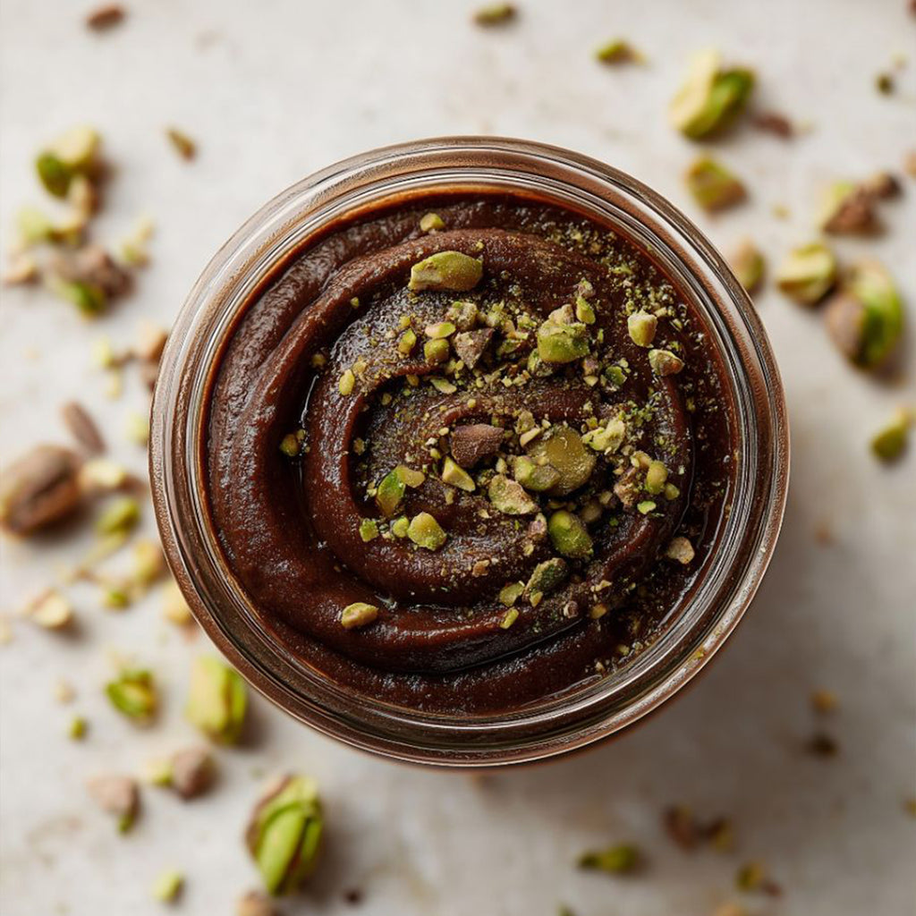 Carob Pistachio Spread