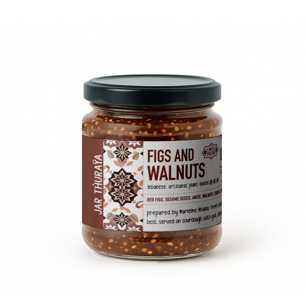 Red Figs and Walnuts Jam