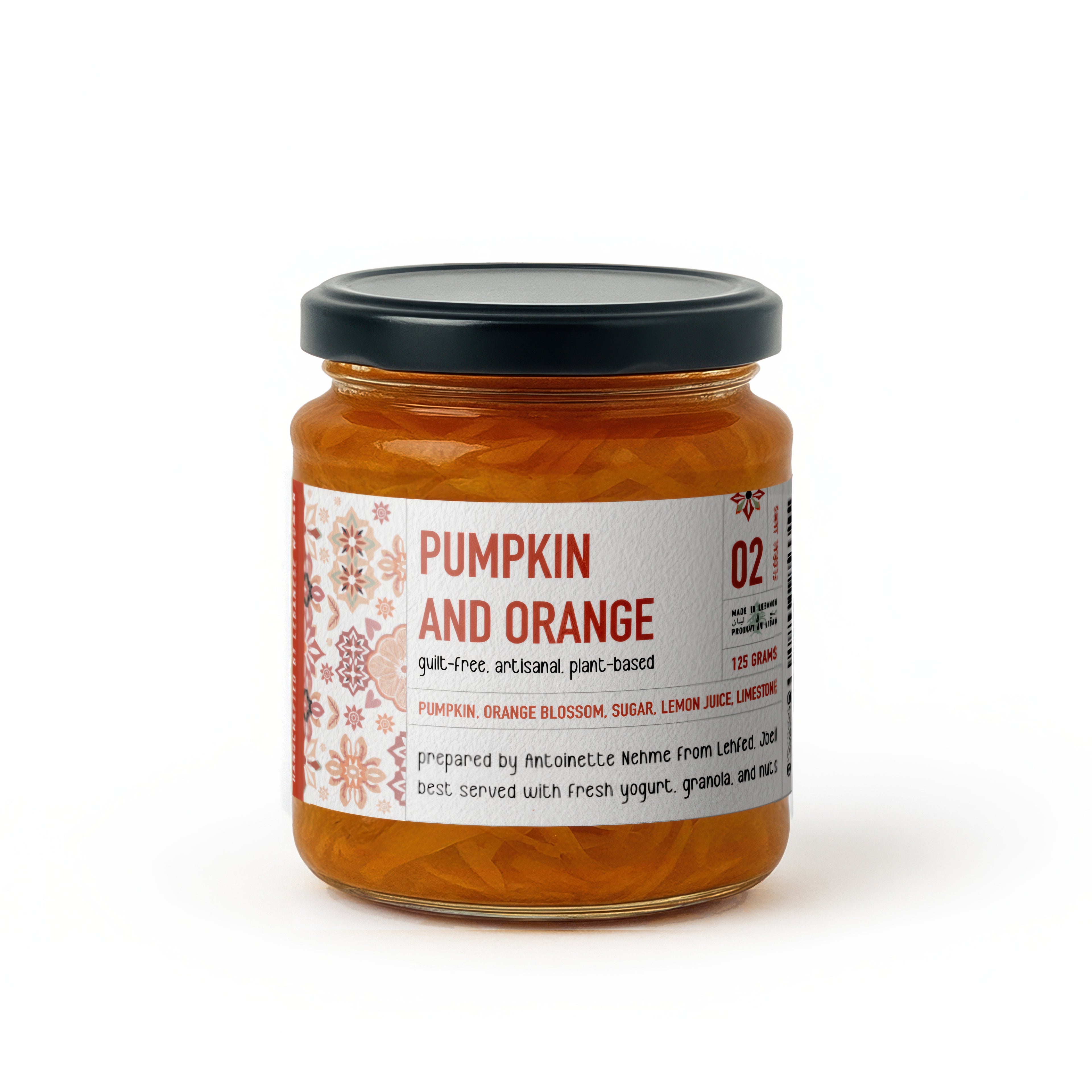 Pumpkin and Orange Blossom Jam
