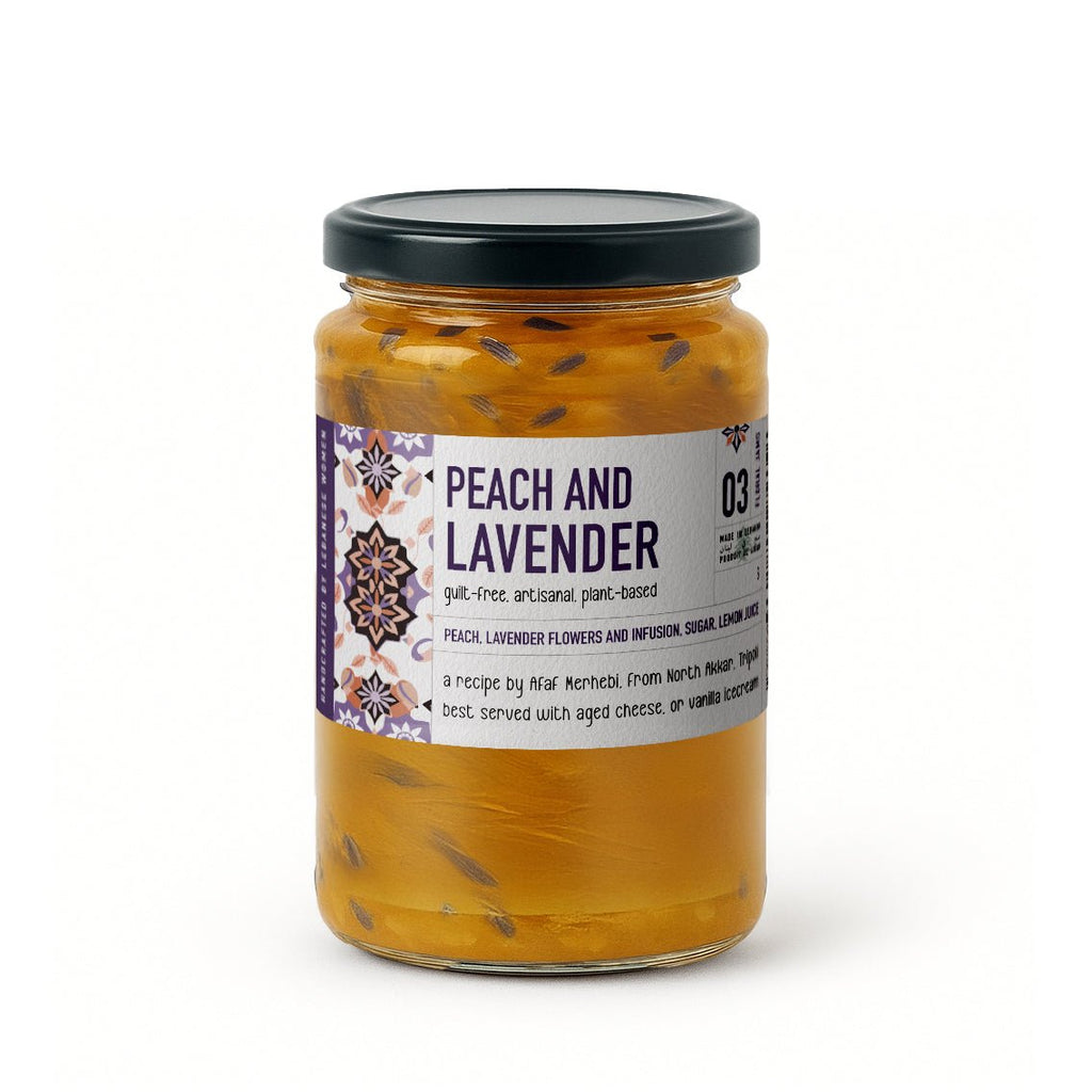 peachjam jarthuraya jam lebanesefood lavender breakfast