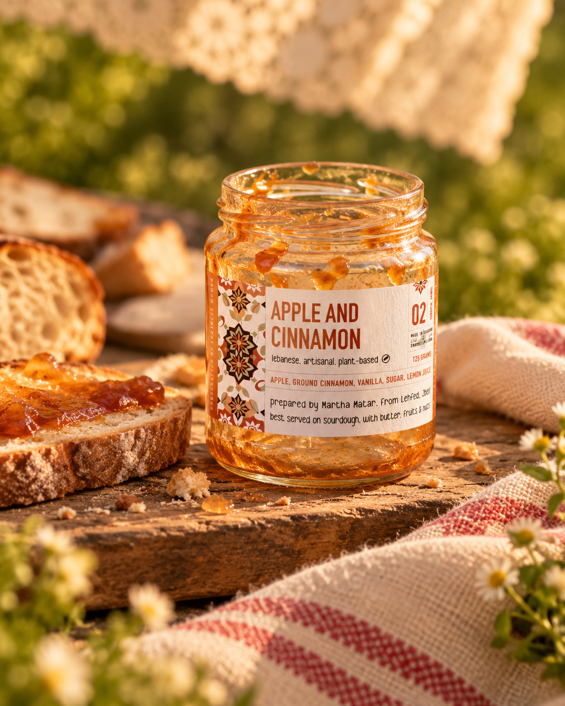 Apple Cinnamon Vanilla Jam