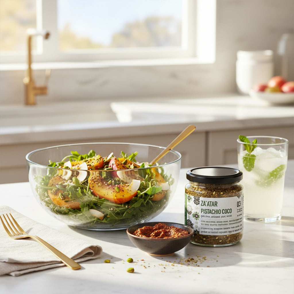 Za'atar Pistachio Coconut